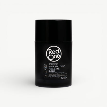 Hair Fiber Fixation Spray and Locking Mist Set - Black