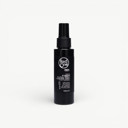 Hair Fiber Fixation Spray and Locking Mist Set - Black