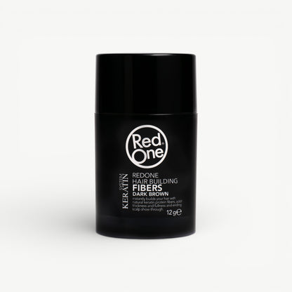 Hair Fiber Fixation Spray and Locking Mist Set - Dark Brown