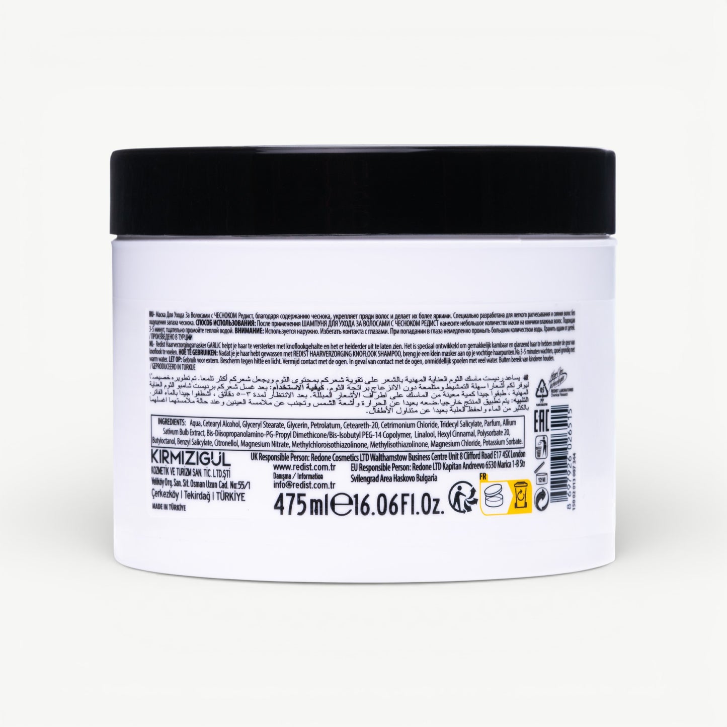 Redist Professional Garlic Hair Mask 500ml