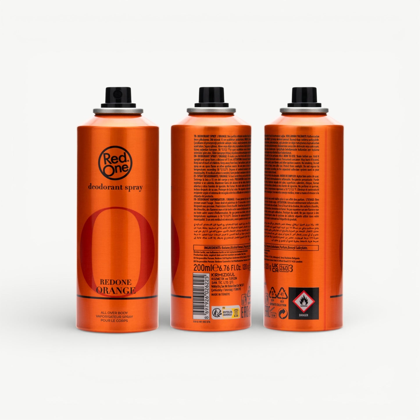 RedOne Deodorant Spray - Orange