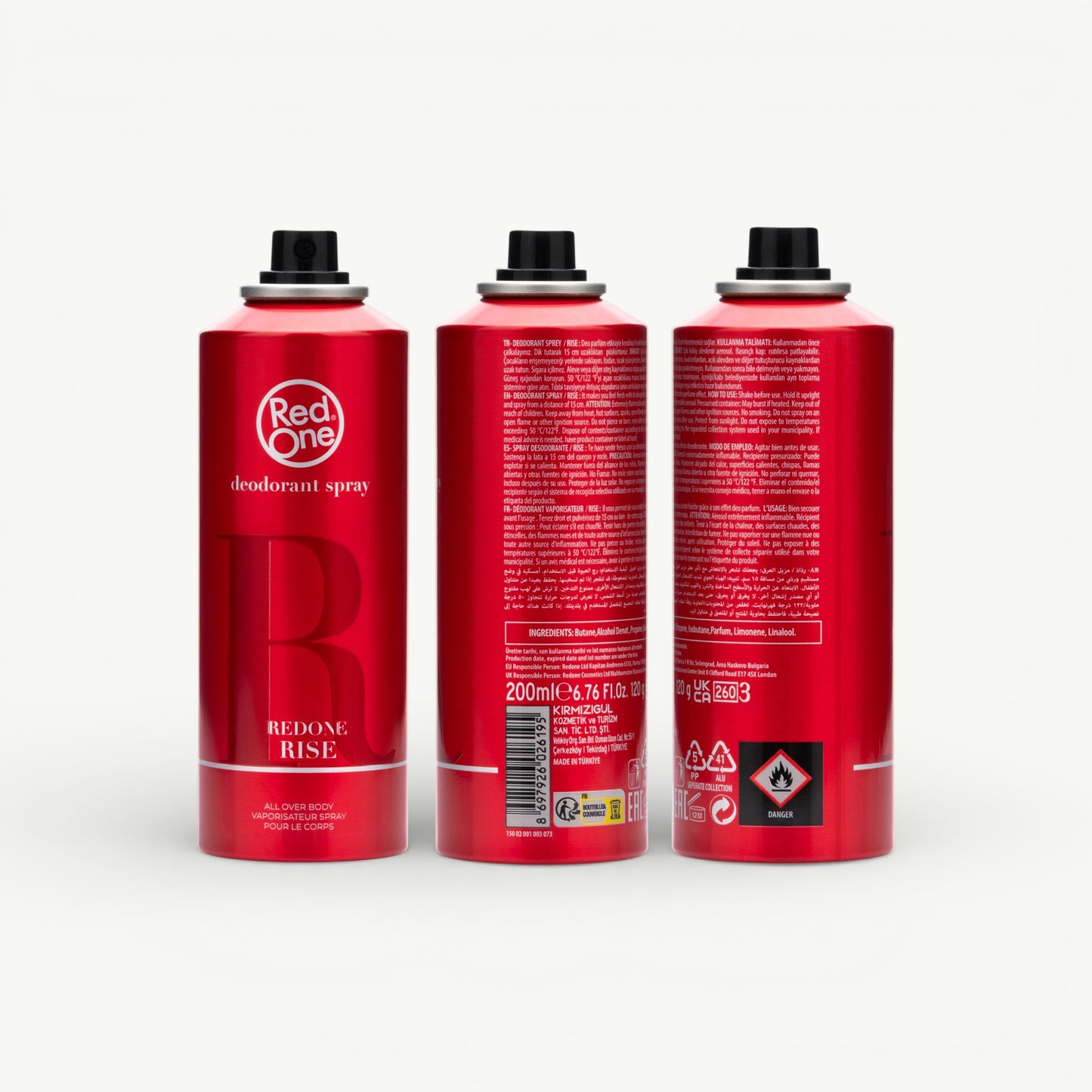 RedOne Deodorant Spray - Rise