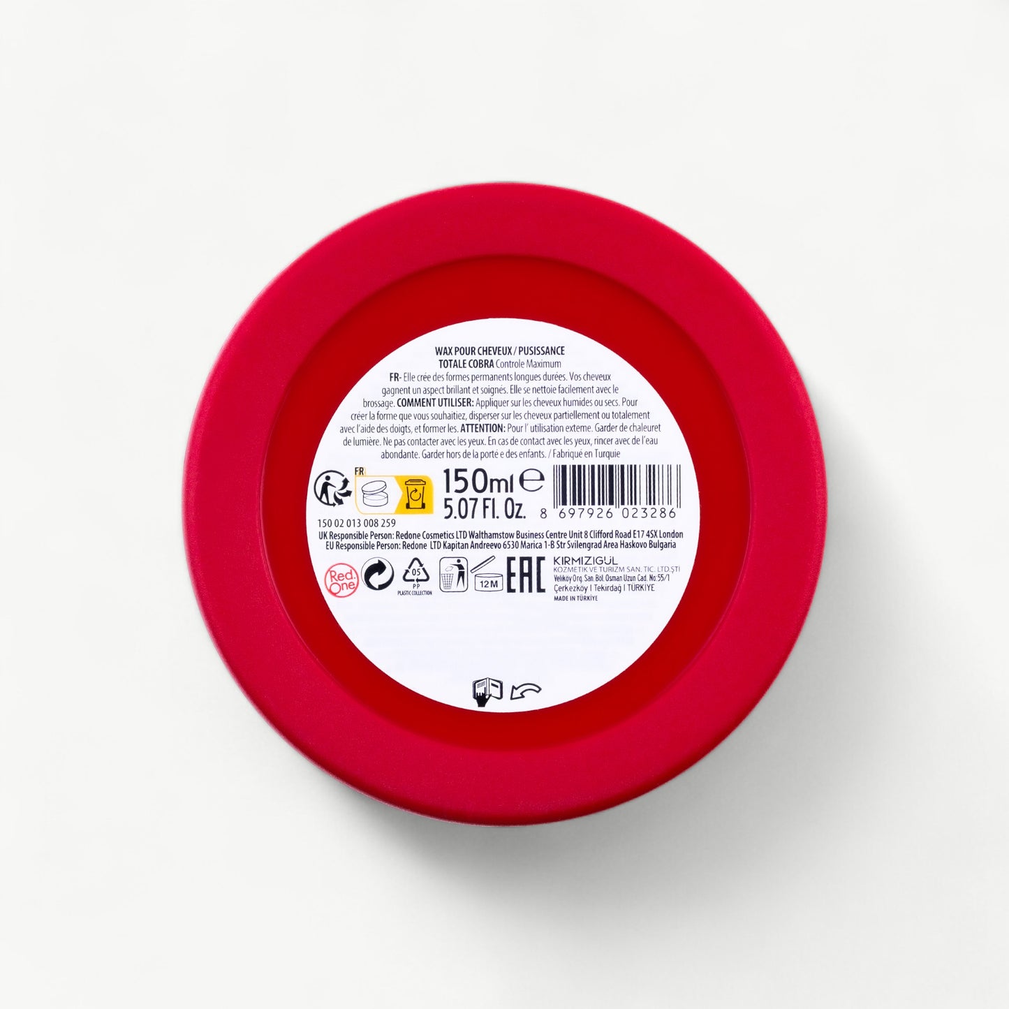 RedOne Aqua Hair Wax - Cobra - 150ml