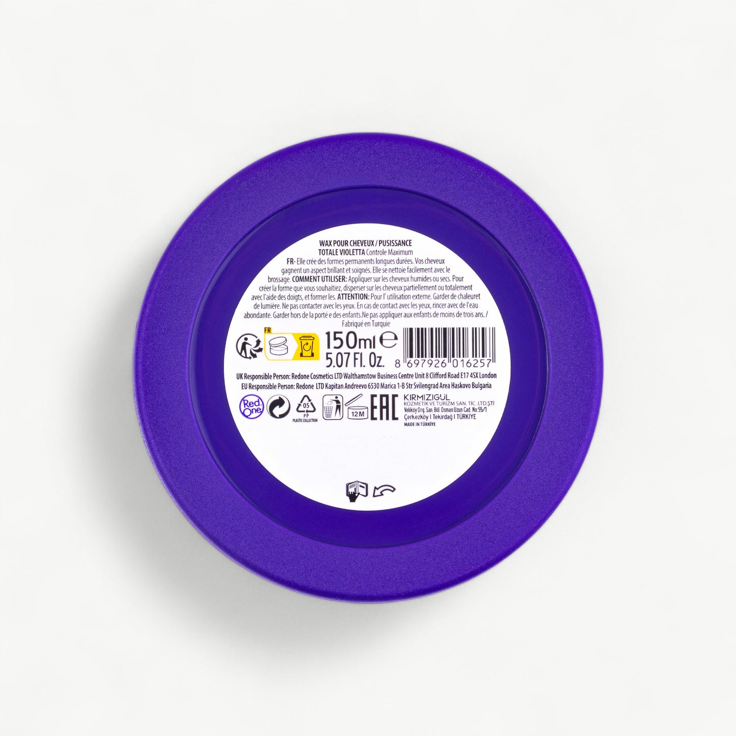 RedOne Aqua Hair Wax - Violetta - 150ml