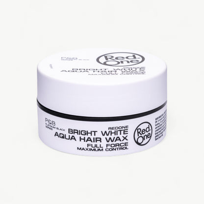 P&B REDONE BRIGHT WHITE - AQUA HAIR GEL WAX - FULL FORCE - Maximum Control 5.07fl oz (150ml)