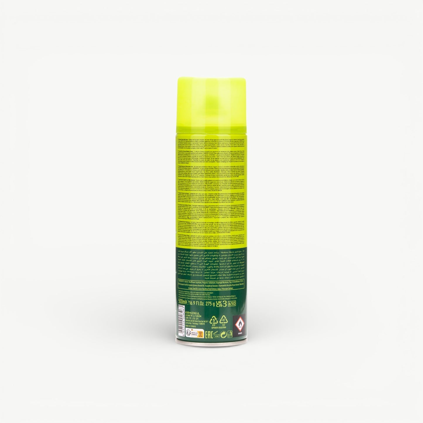 Olive Oil Coconut Oil Sheen Spray