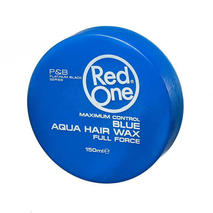 Blue Hair Wax front