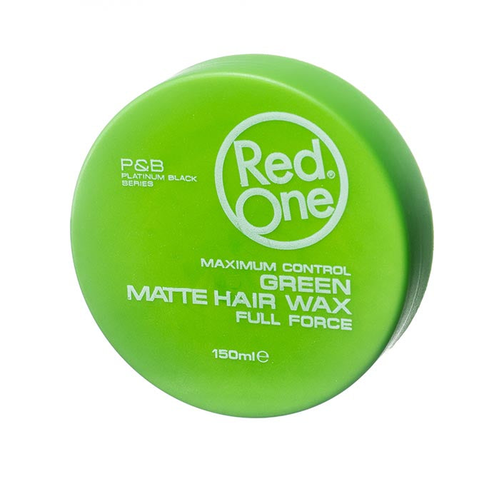 Green matte hair Wax